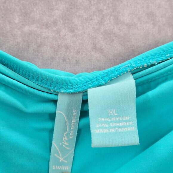 Kim Rogers Blue Mini Skort Skirt Shorts Swimwear XL - Picture 5 of 5